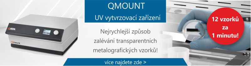 Metalco testing QMOUNT - UV vytvrzovací zařízení